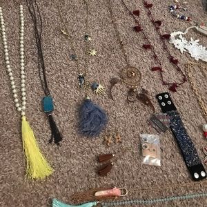 Lots of  jewelry!